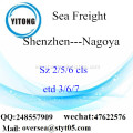 Puerto de Shenzhen LCL consolidación a Nagoya